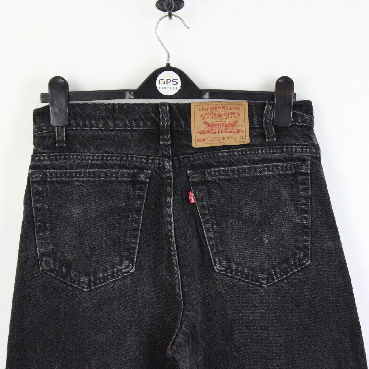 LEVIS 550 Jeans Black Charcoal | W32 L34