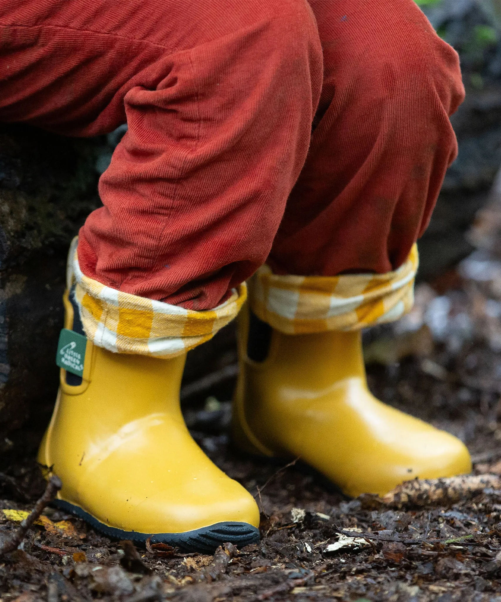 LGR Ankle Wellington Boots - Gold