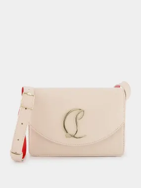 Loubi54 Beige Nappa Crossbody Bag