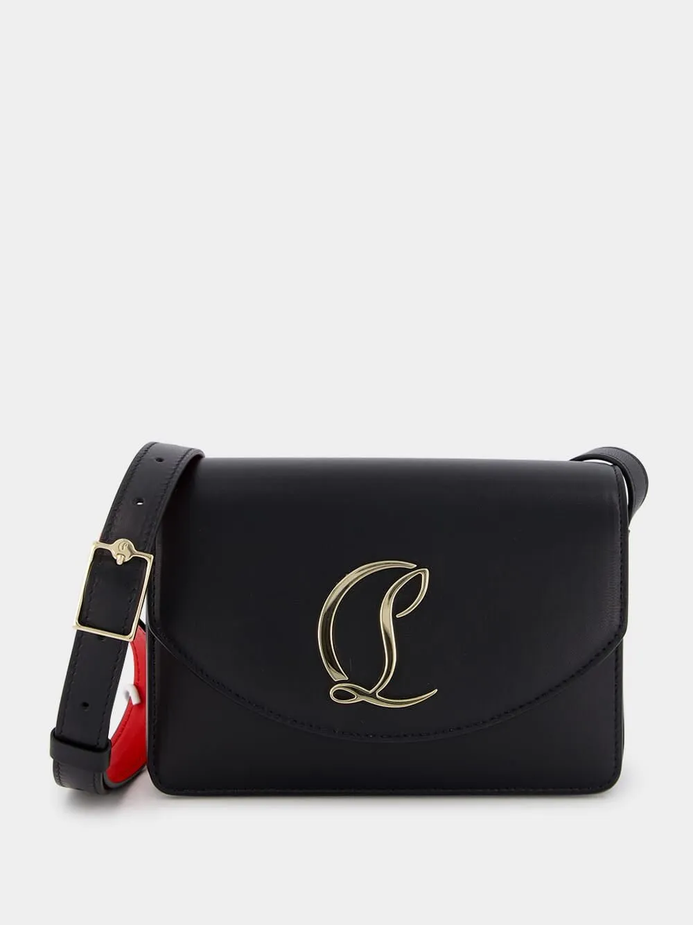 Loubi54 Black Nappa Crossbody Bag