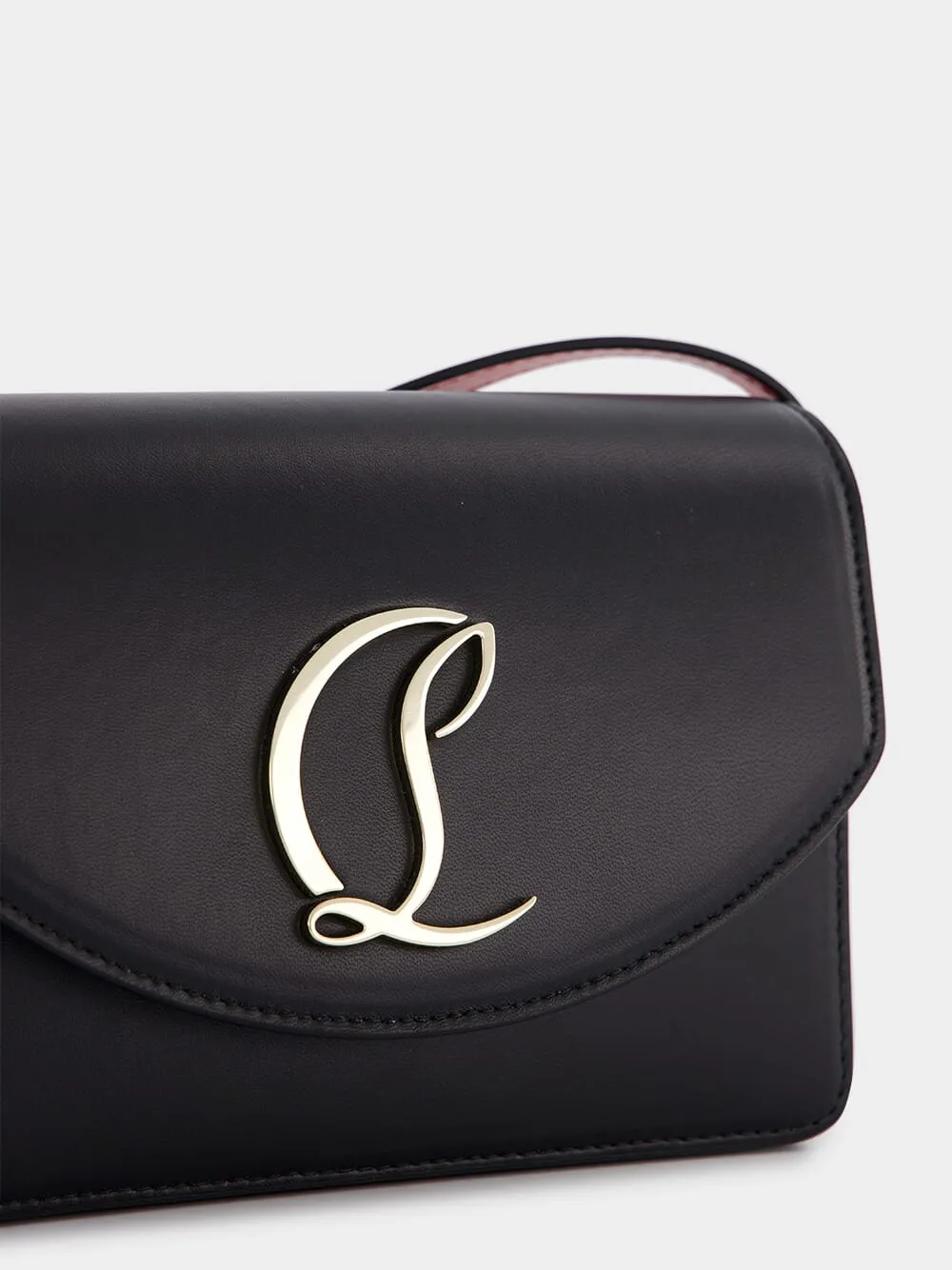 Loubi54 Black Nappa Crossbody Bag