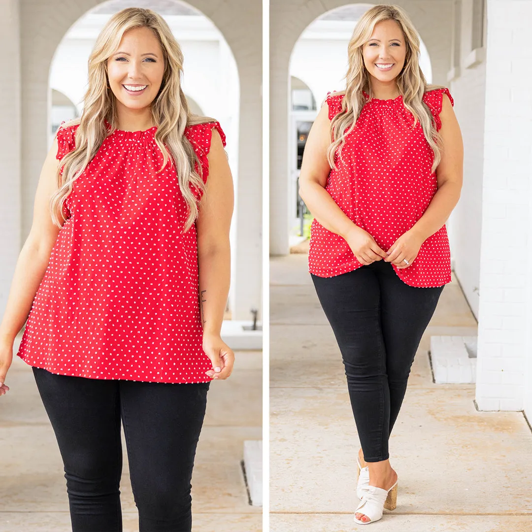 Love Bandit Top, Red