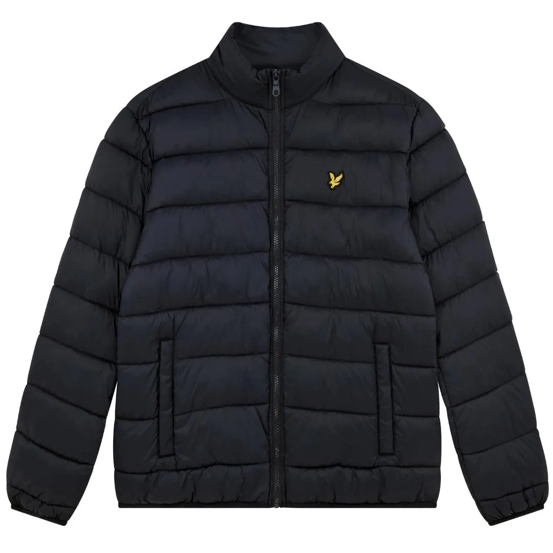 Lyle & Scott Branded Black Short Jacket