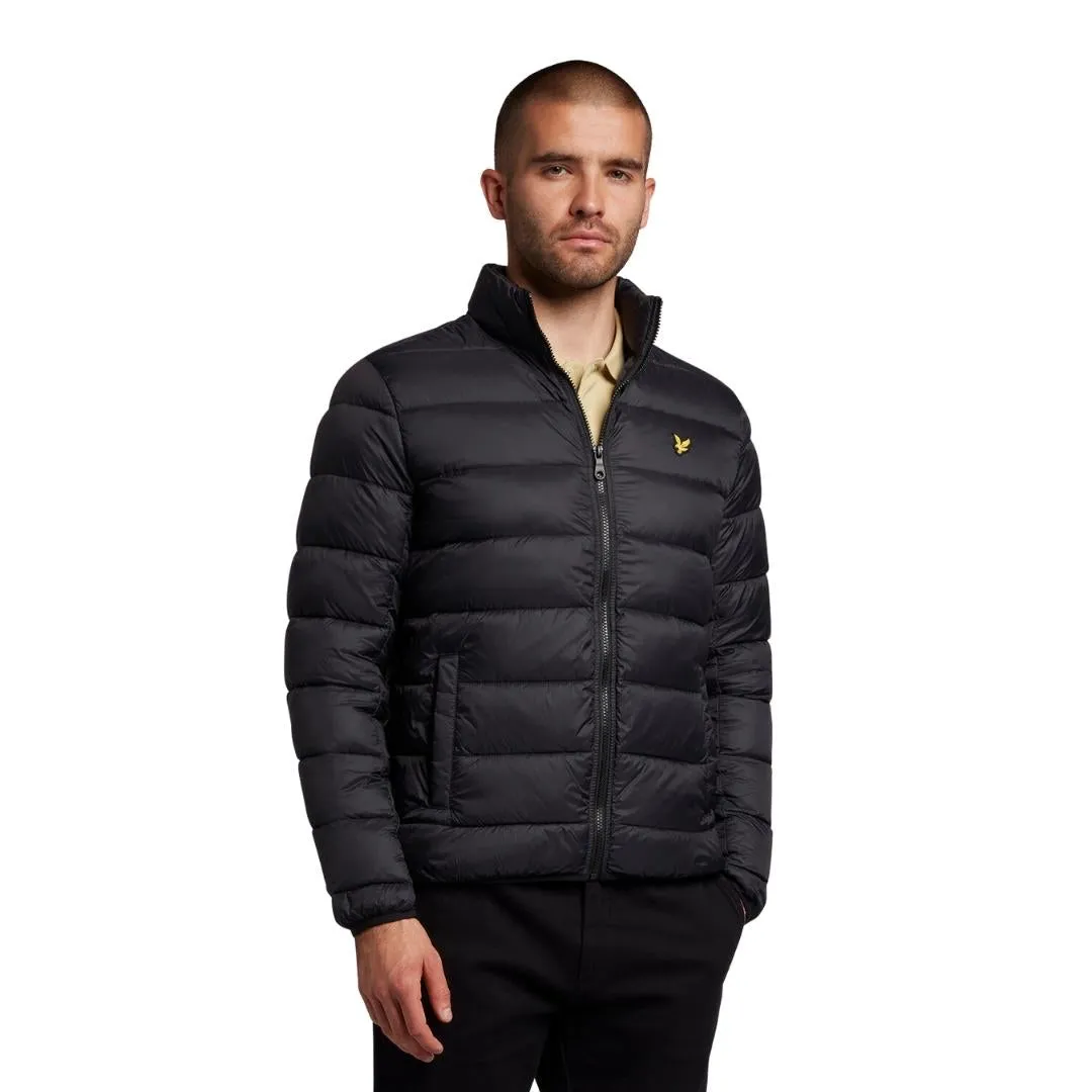 Lyle & Scott Branded Black Short Jacket