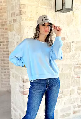 McKenna Pullover in Blue