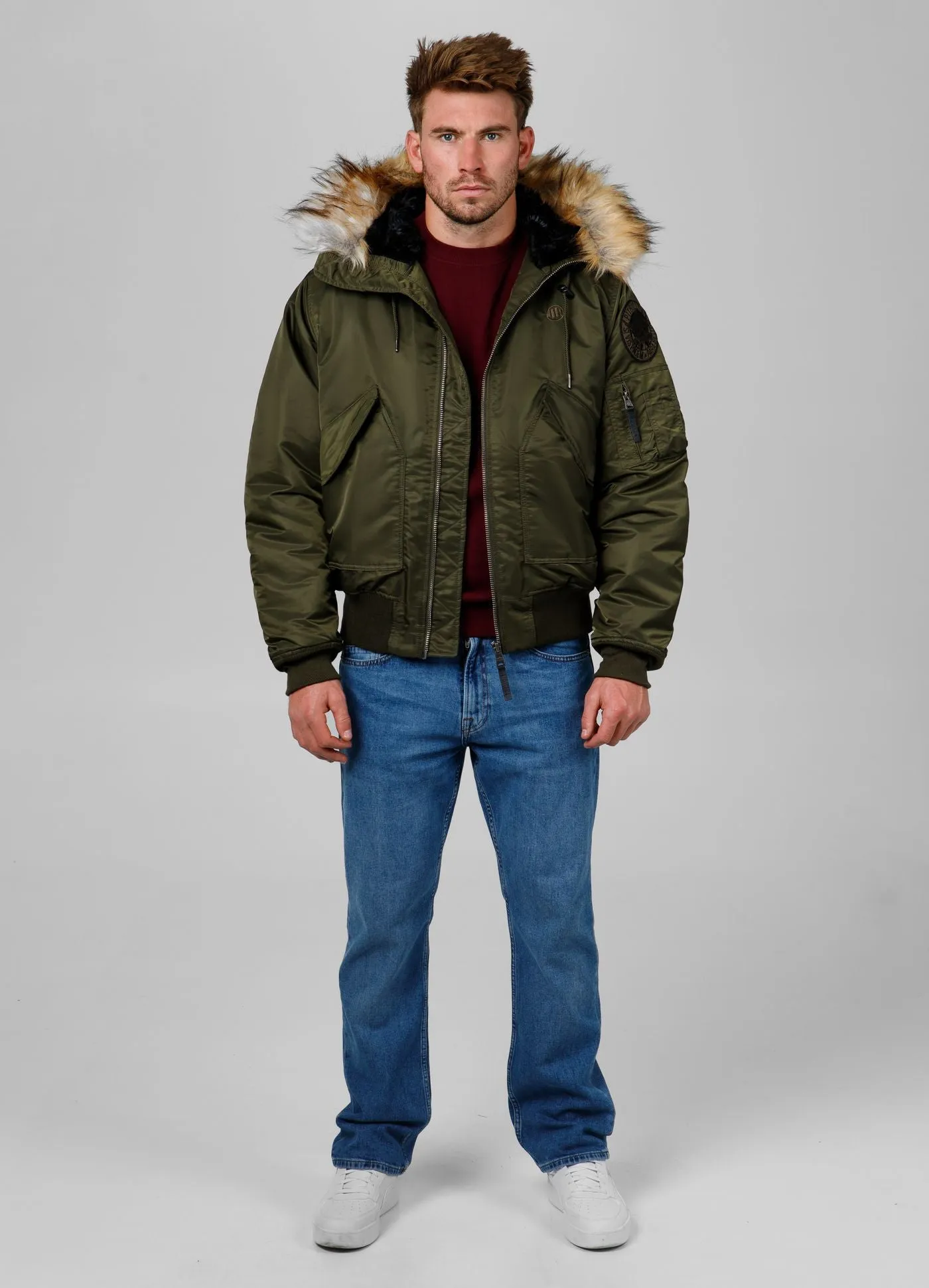 Men's hooded winter jacket Harvest