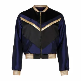 		Midnight blue power unisex jacket	