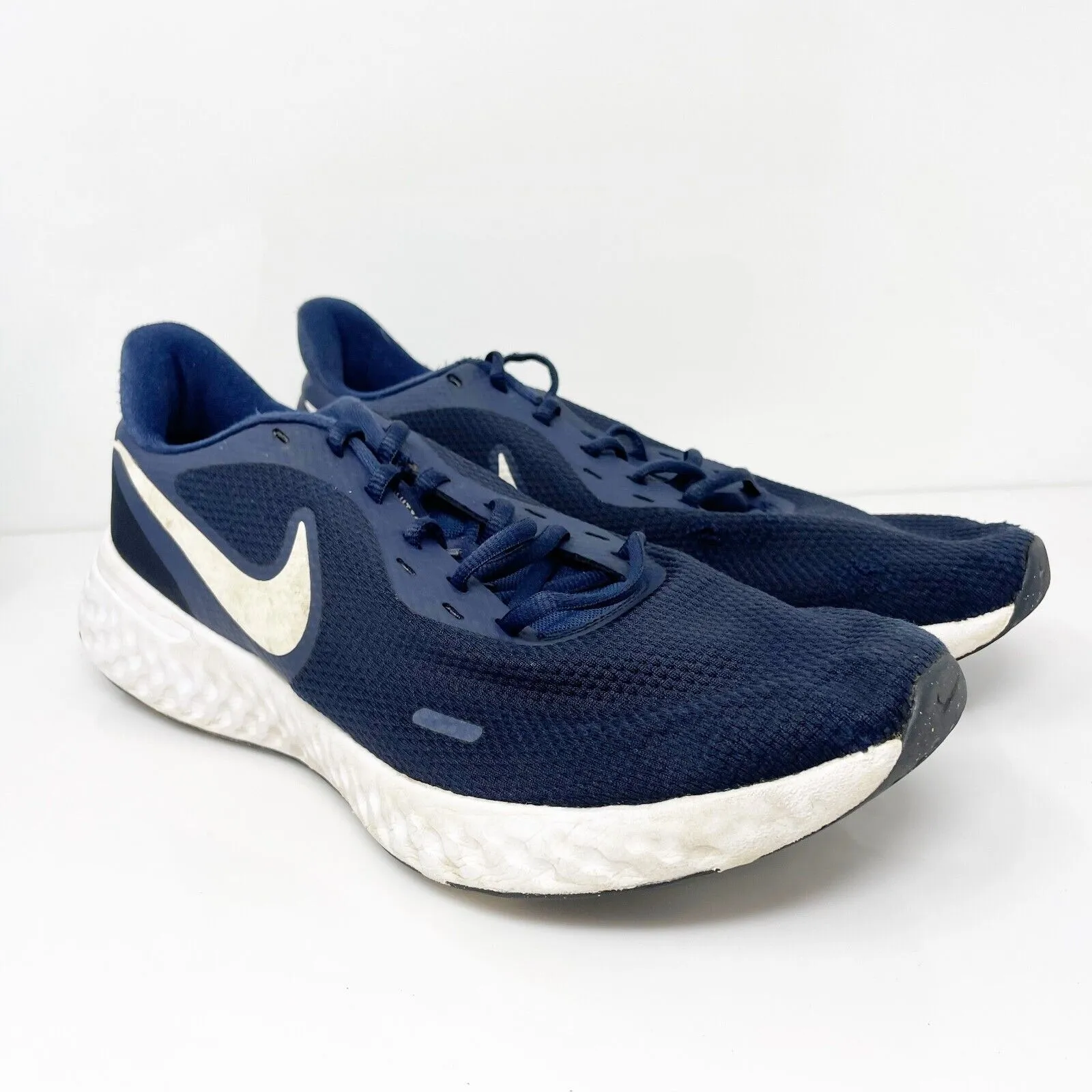 Nike Mens Revolution 5 BQ3204-400 Blue Running Shoes Sneakers Size 10