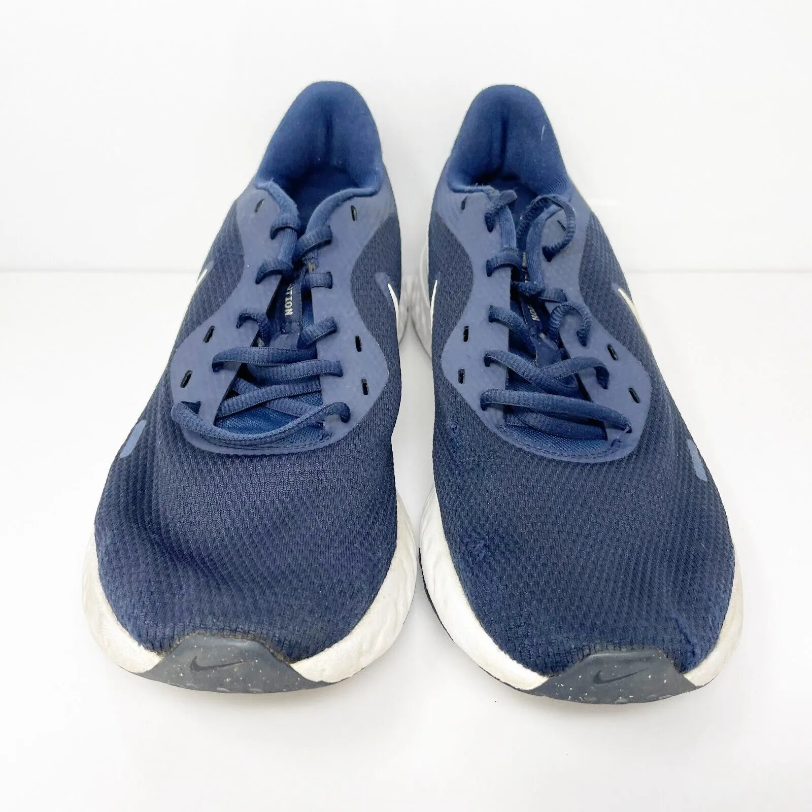 Nike Mens Revolution 5 BQ3204-400 Blue Running Shoes Sneakers Size 10