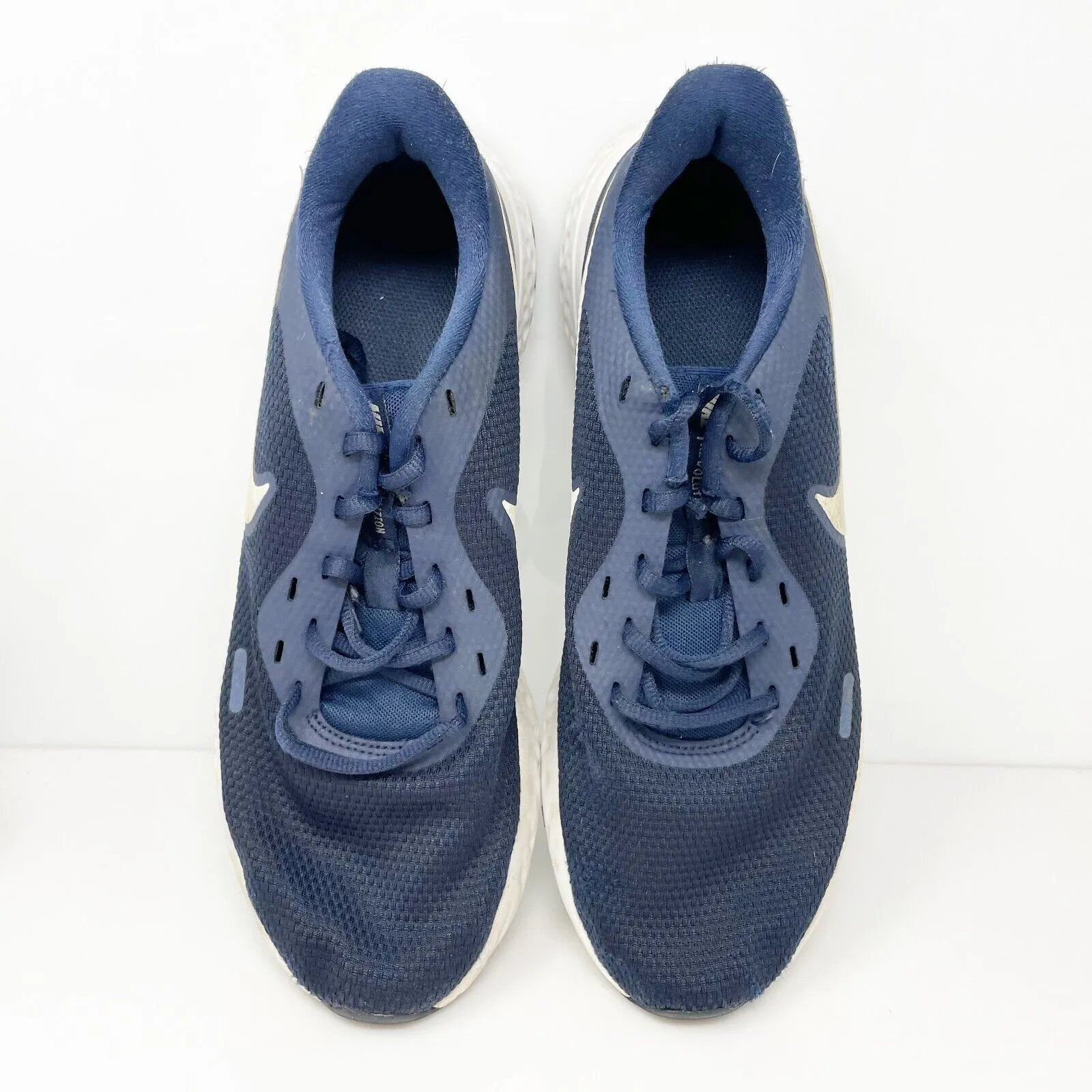 Nike Mens Revolution 5 BQ3204-400 Blue Running Shoes Sneakers Size 10