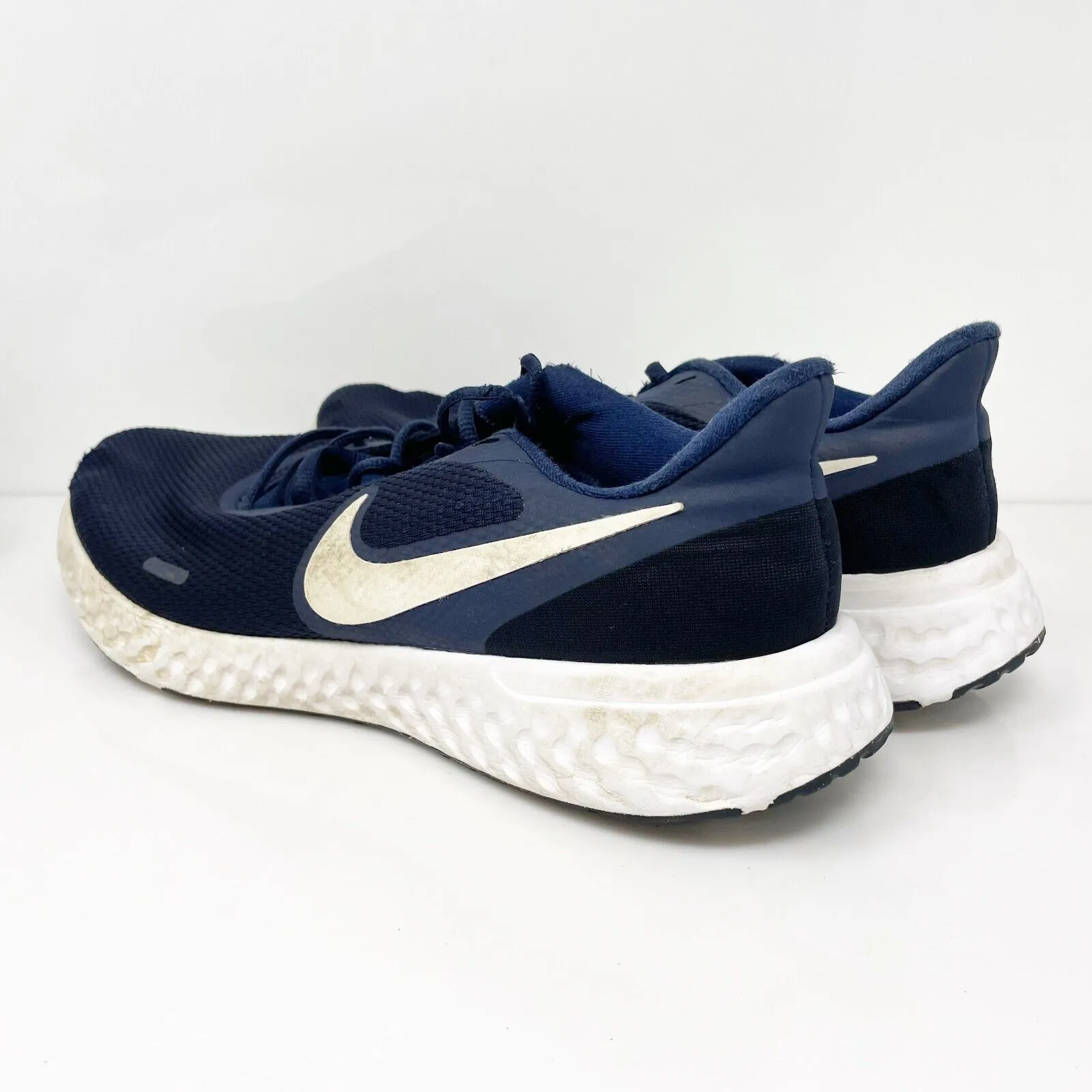 Nike Mens Revolution 5 BQ3204-400 Blue Running Shoes Sneakers Size 10