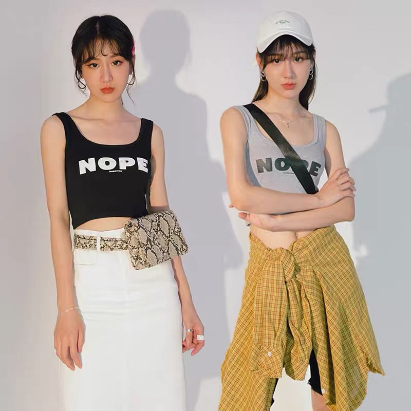 “NOPE” VEST BUY ONE GET ONE FREE BY32602