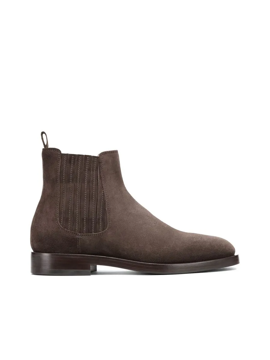 Panelled Anklelength Boots