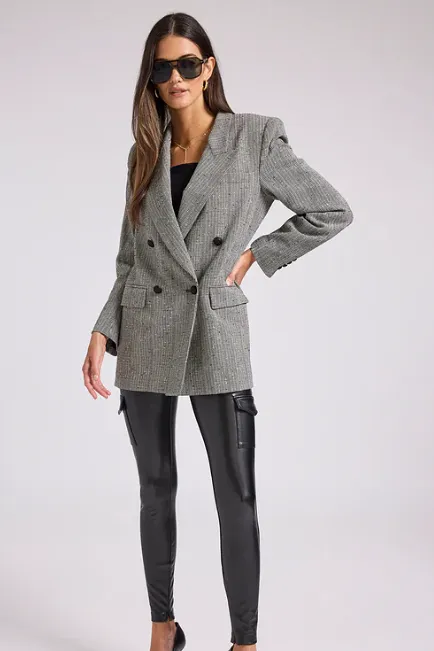 Penelope Plaid Blazer