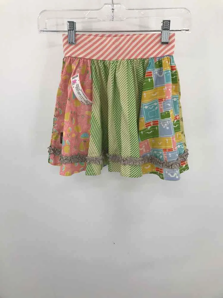 Pre-Owned Matilda Jane Green Child Size 6 Girl's Skirt