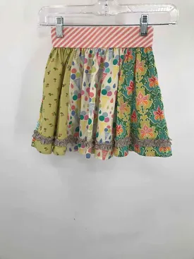 Pre-Owned Matilda Jane Green Child Size 6 Girl's Skirt