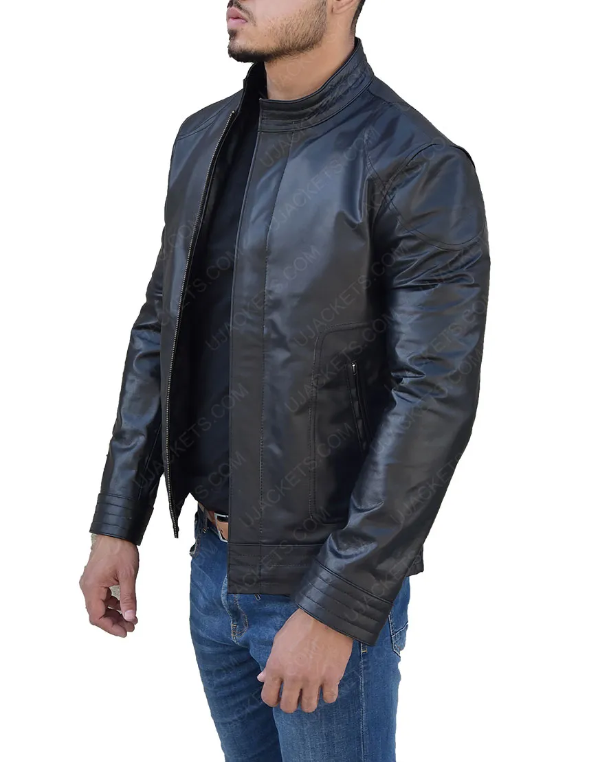 Rain as Raizoe Ninja Assassin Leather Jacket - Ninja Assassin Jacket