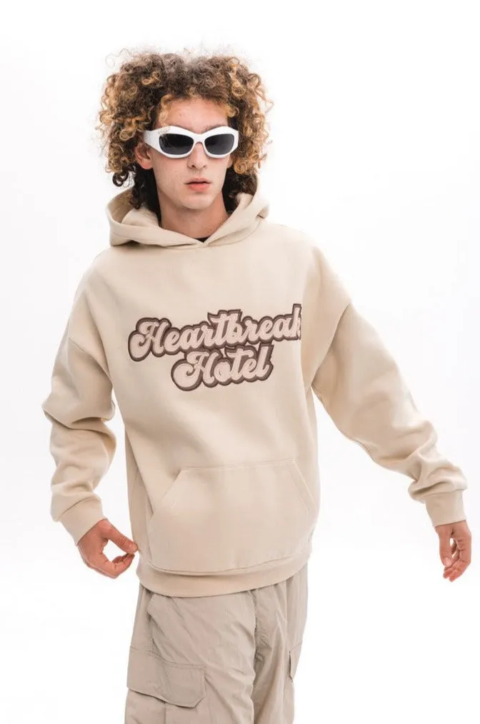 Retro Logo Embroidered Hoodie