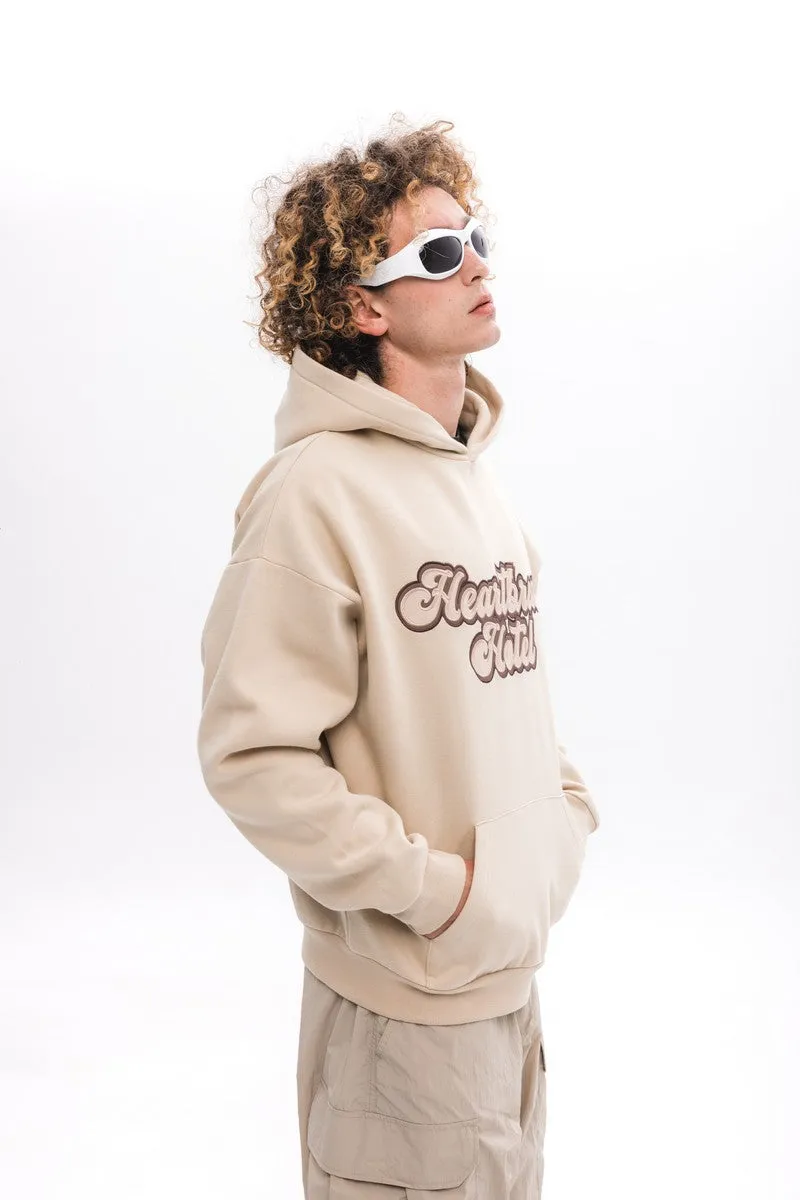 Retro Logo Embroidered Hoodie