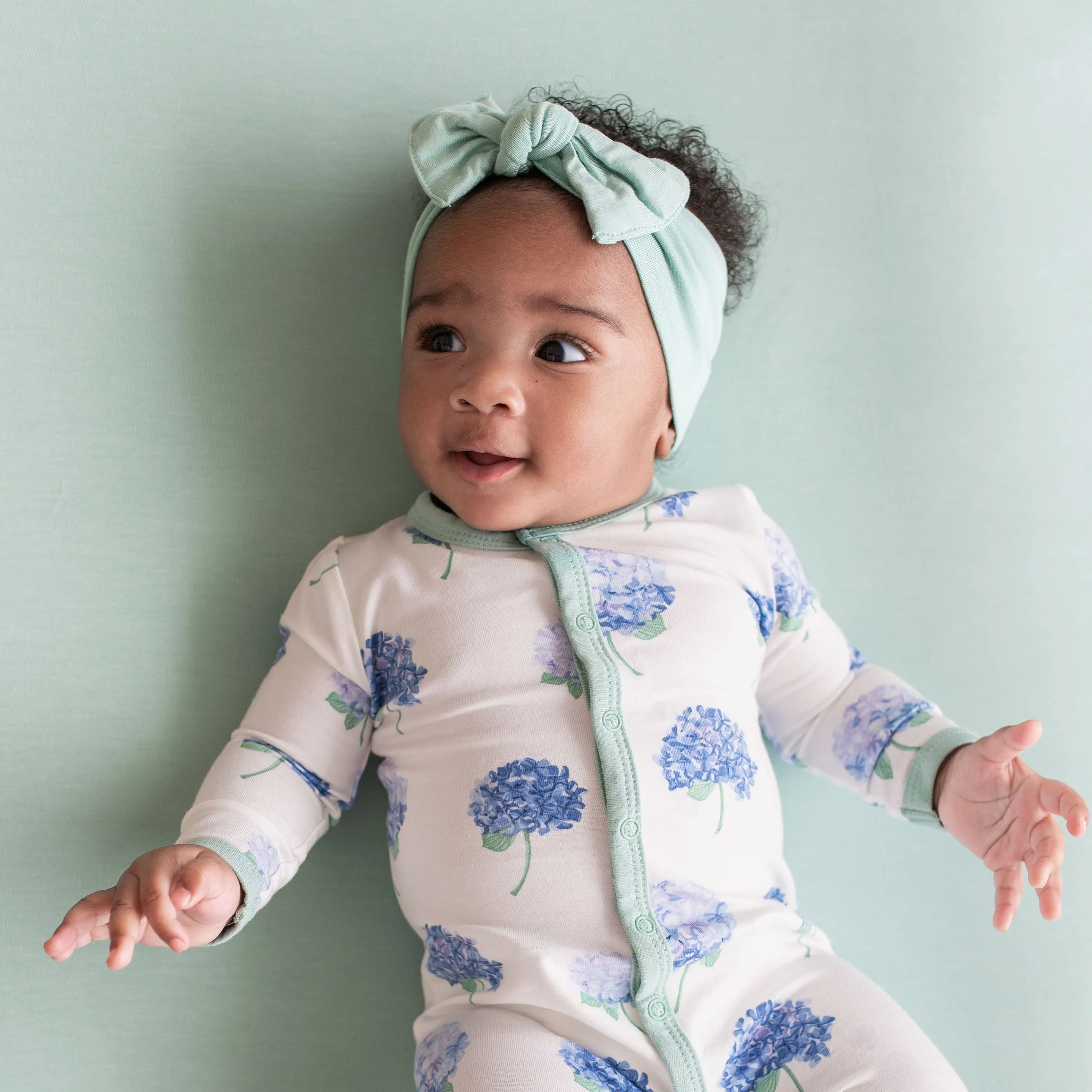 Romper in Hydrangea