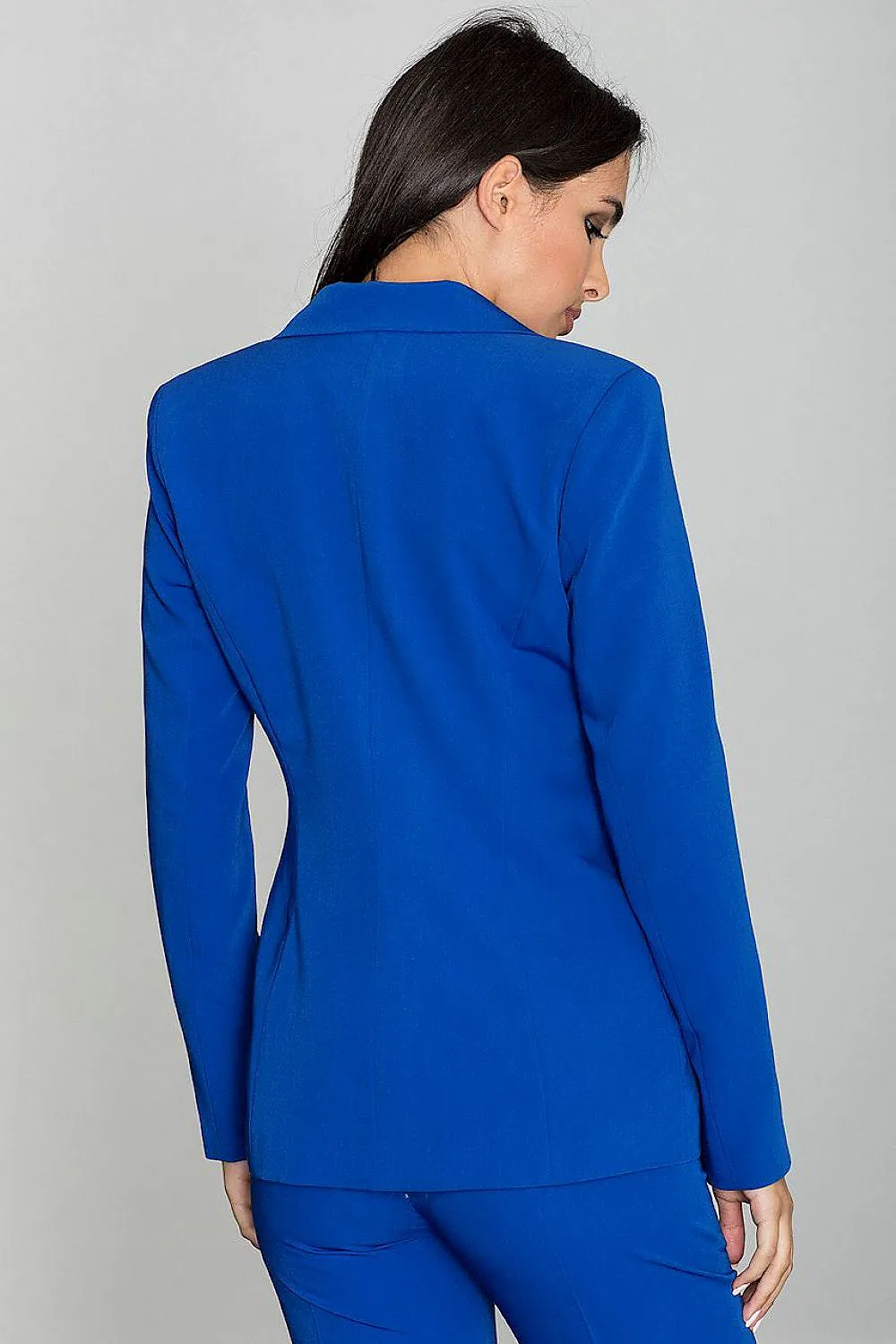 Royal Blue Open Blazer