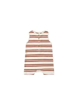 Rylee & Cru - Red Stripe Davis Romper