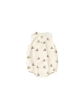 Rylee & Cru - Sailboats Beau Romper