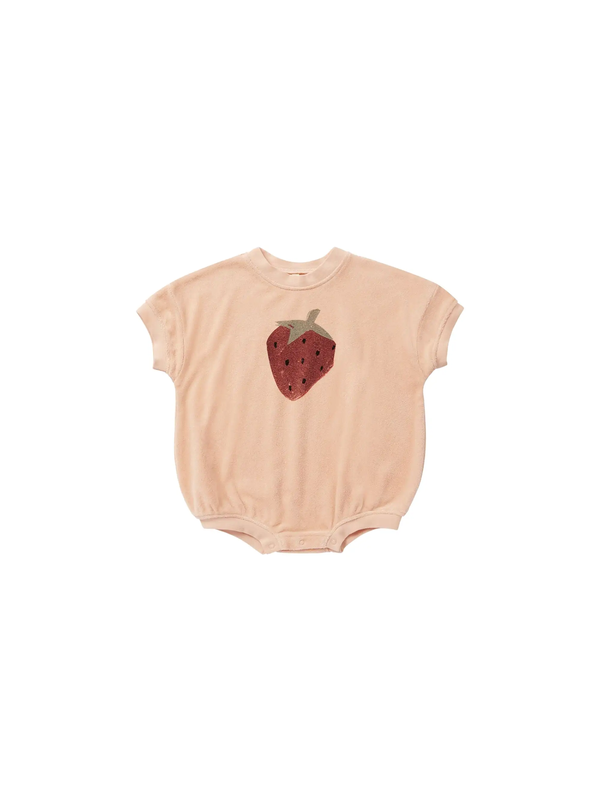 Rylee & Cru - Strawberry Noah Romper