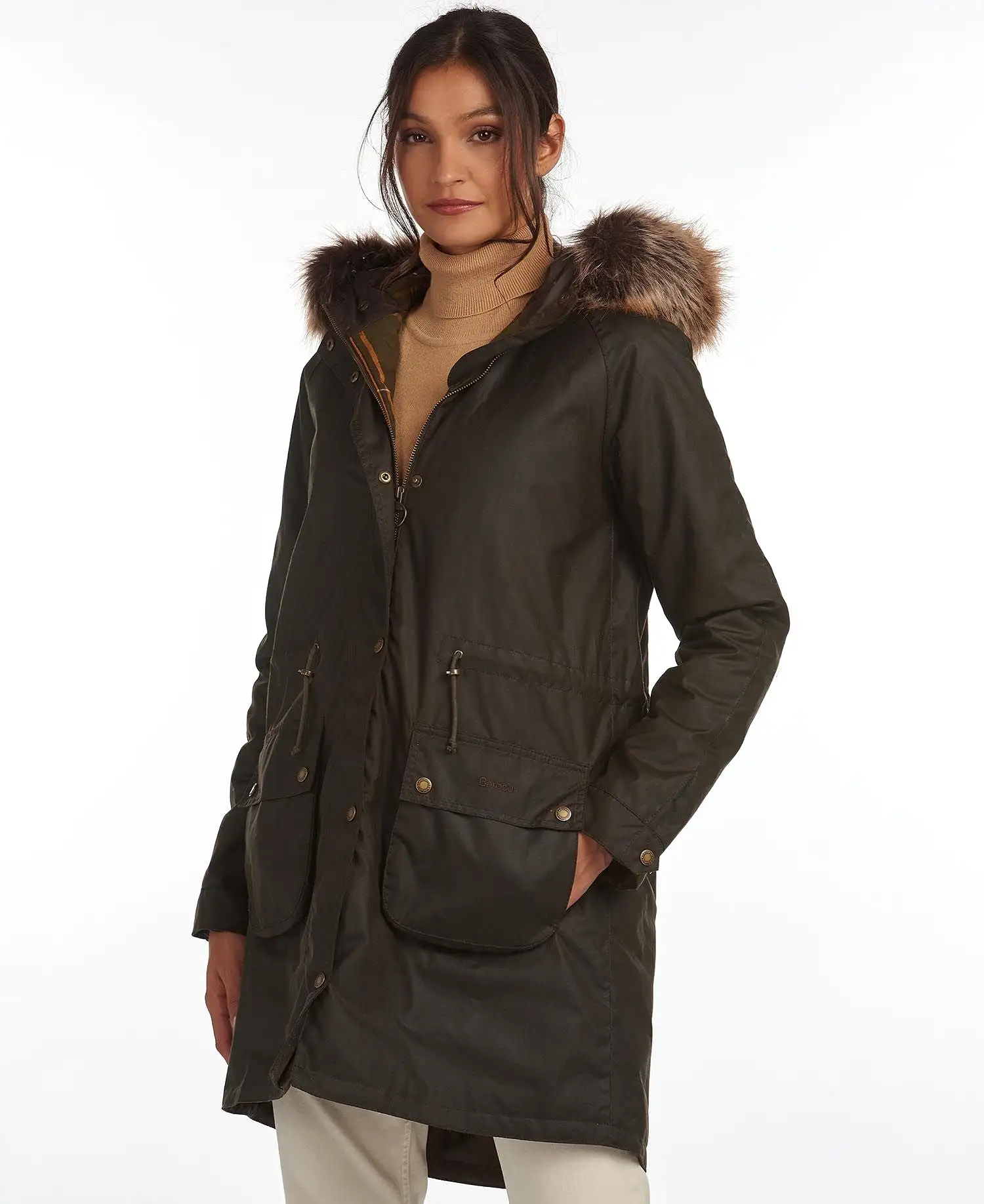 SALE Barbour Womens' Mull Wax Coat