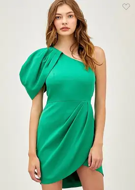 Showstopper One Shoulder Dress