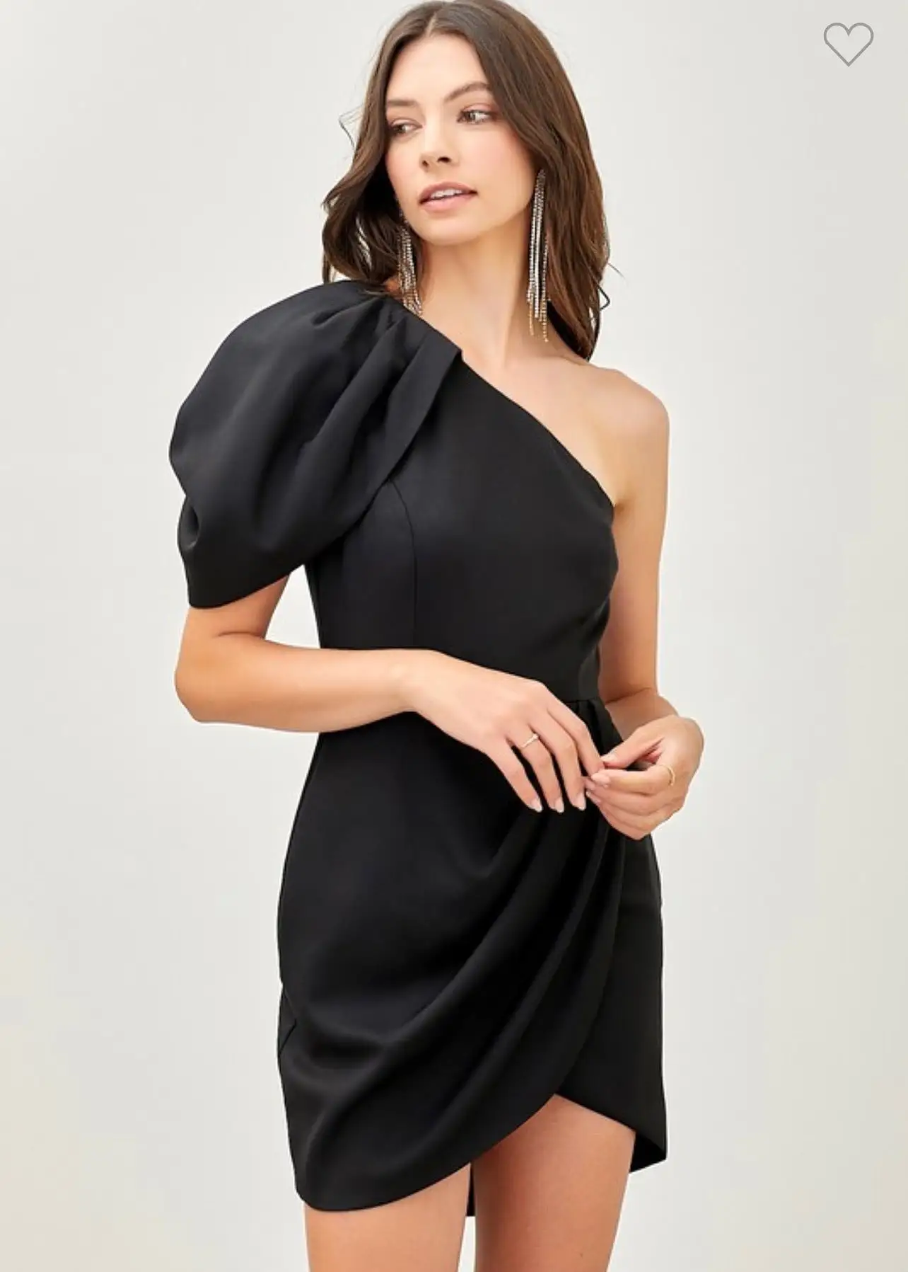 Showstopper One Shoulder Dress