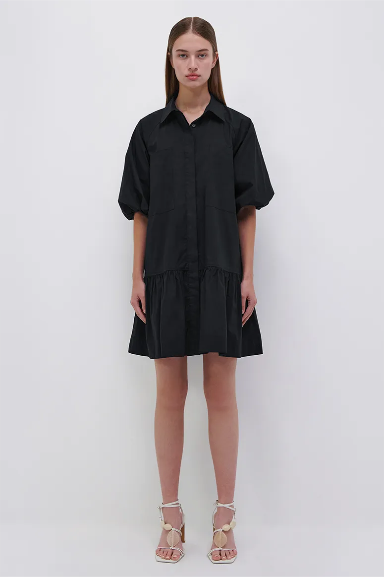 Simkhai - Signature Crissy Shirt Dress - Black