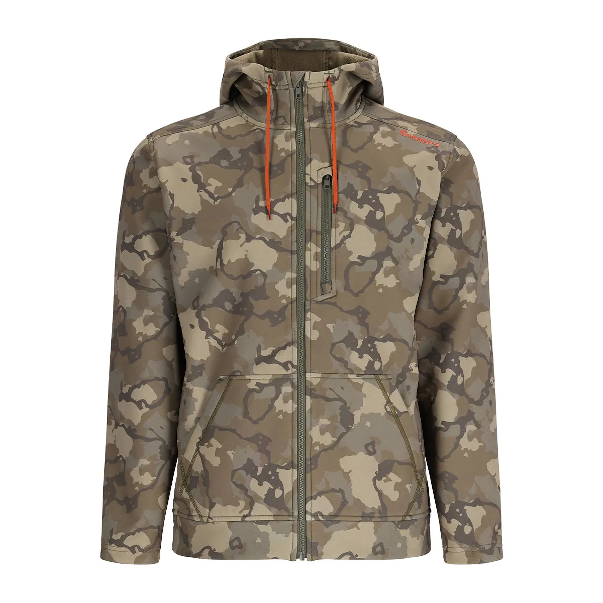 Simms Rogue Hoody Regiment Camo Olive Drab