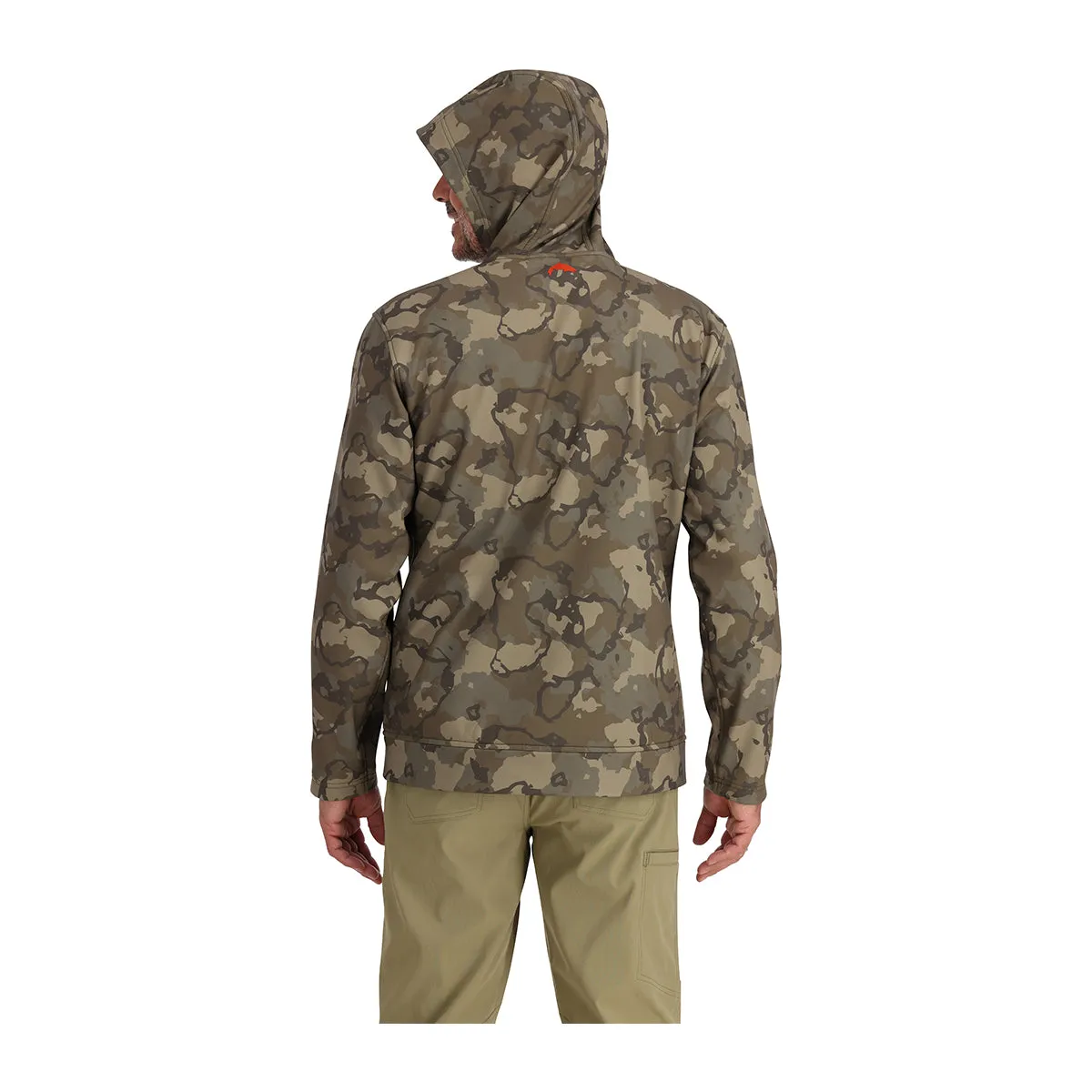 Simms Rogue Hoody Regiment Camo Olive Drab