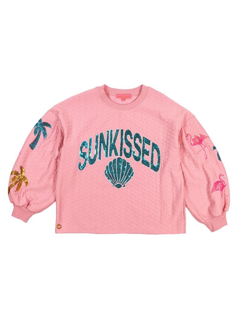 Sunkissed Quilted Pullover