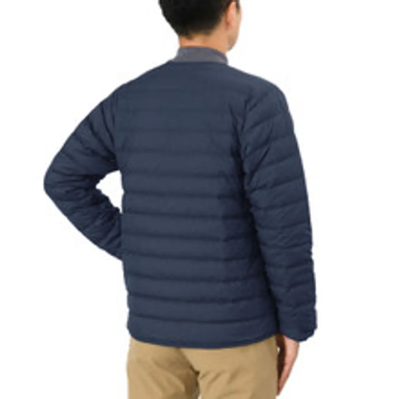 Superior Down Round Neck Jacket