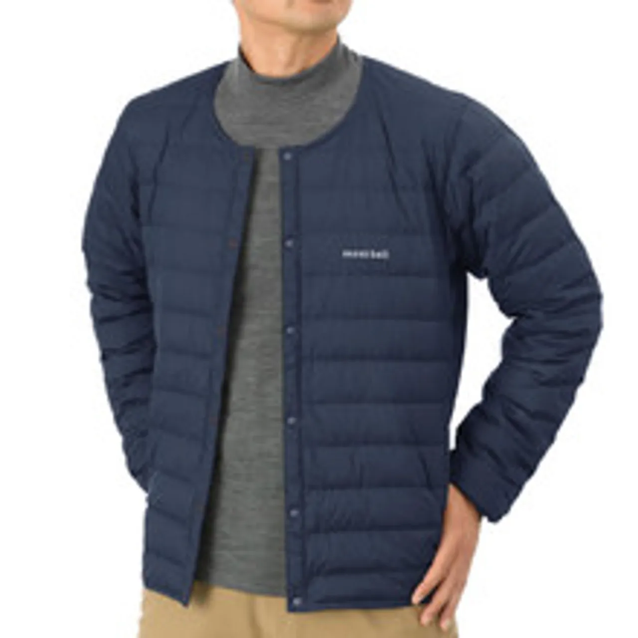 Superior Down Round Neck Jacket