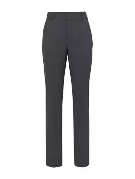 Tapered high-waisted trousers