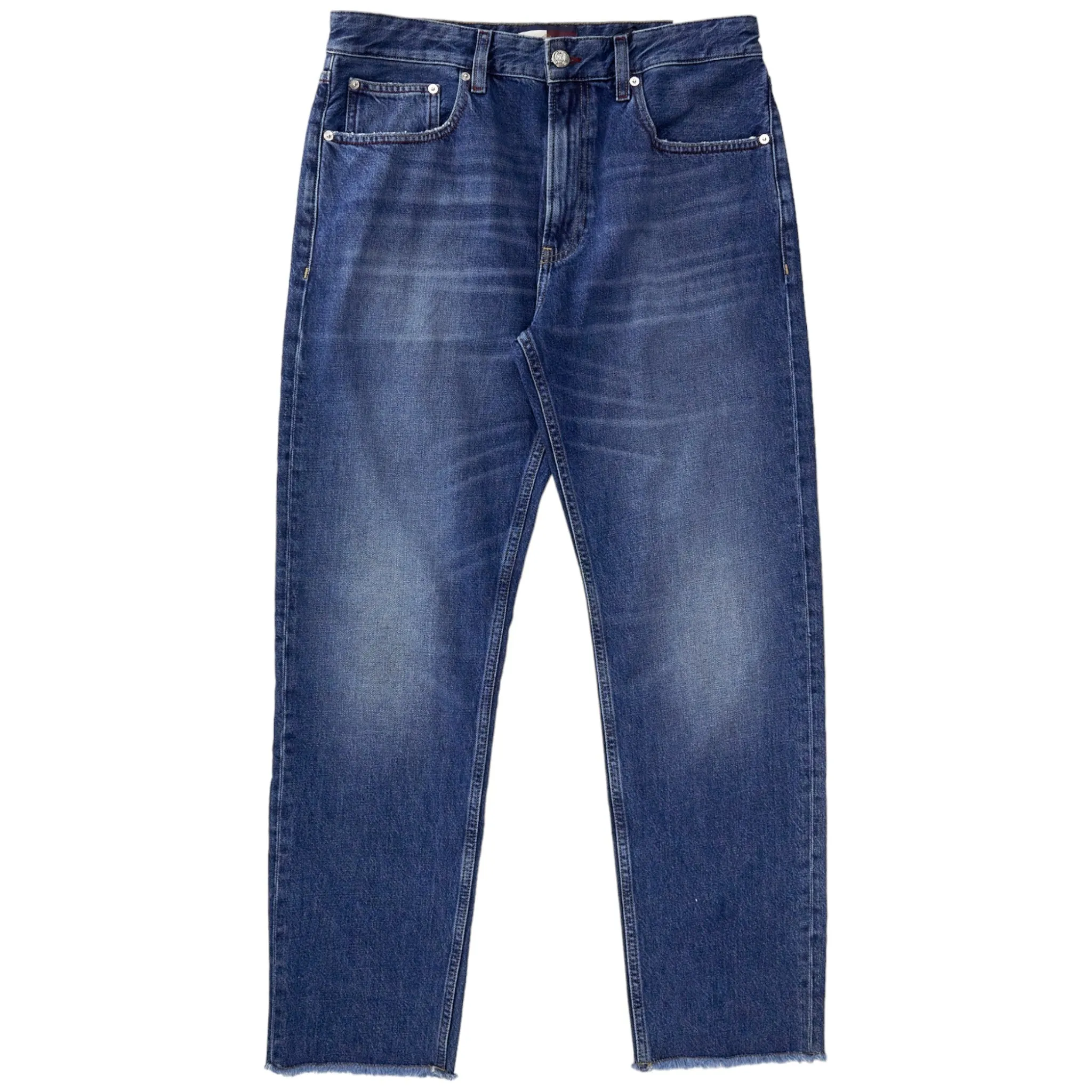 Tommy Hilfiger Blue Raw Hem Jeans