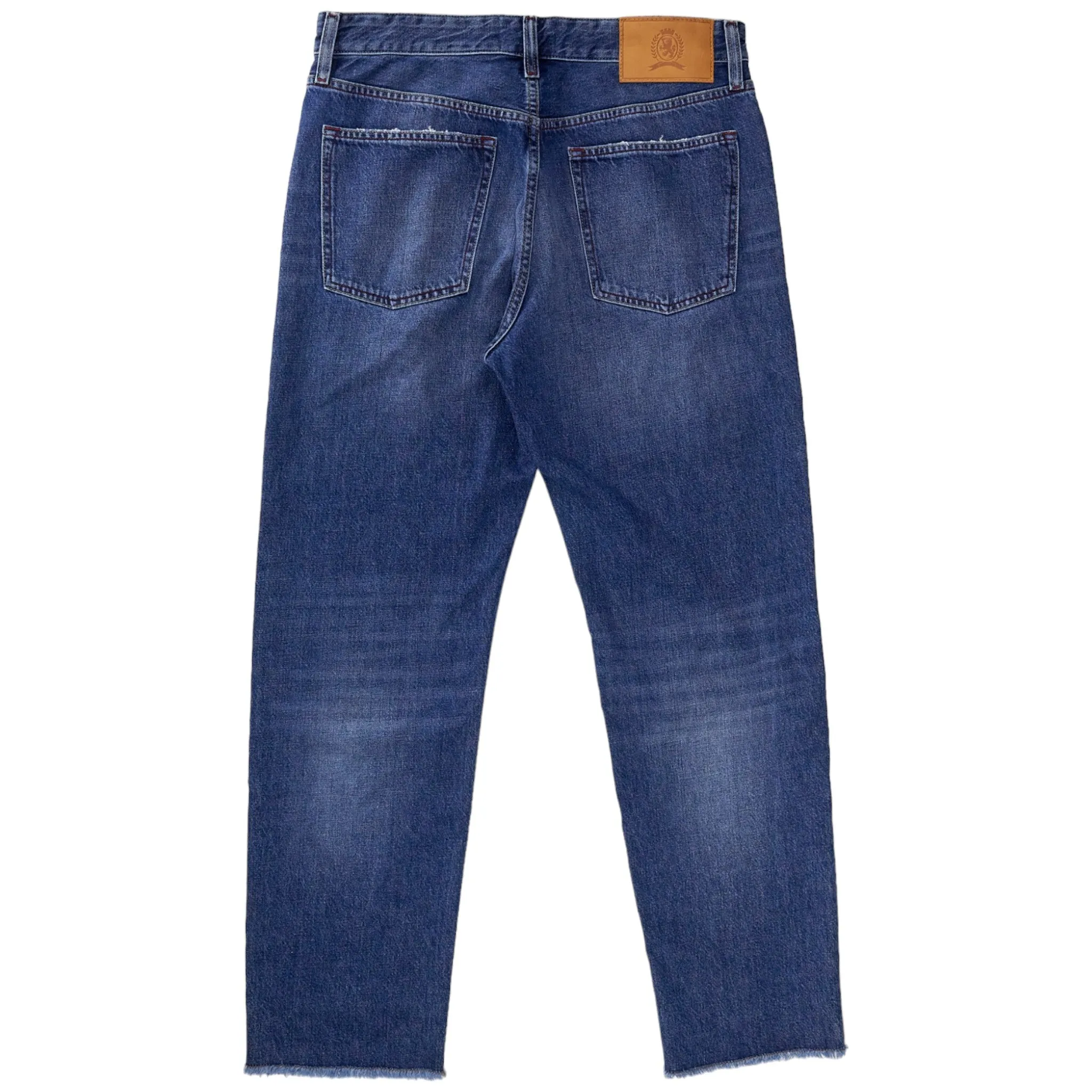 Tommy Hilfiger Blue Raw Hem Jeans