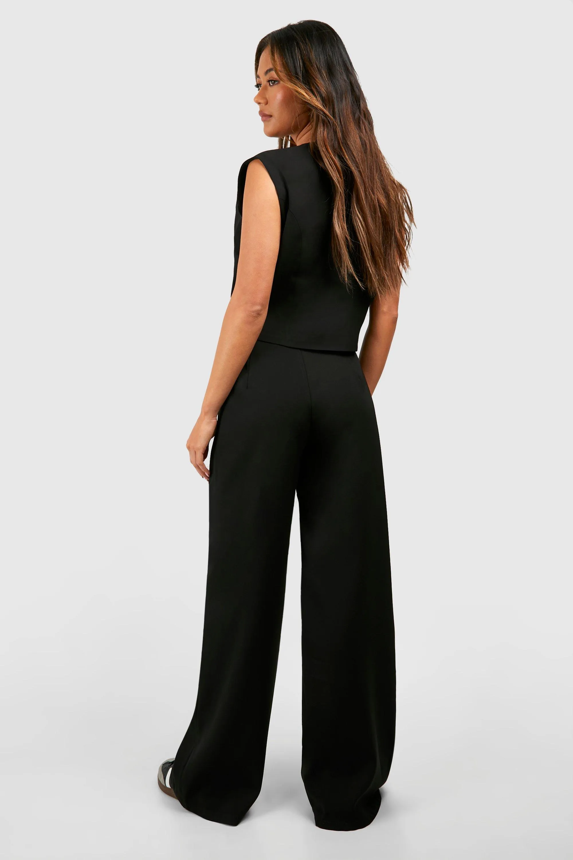 Trousers | Fluid Wide Leg Trousers | boohoo