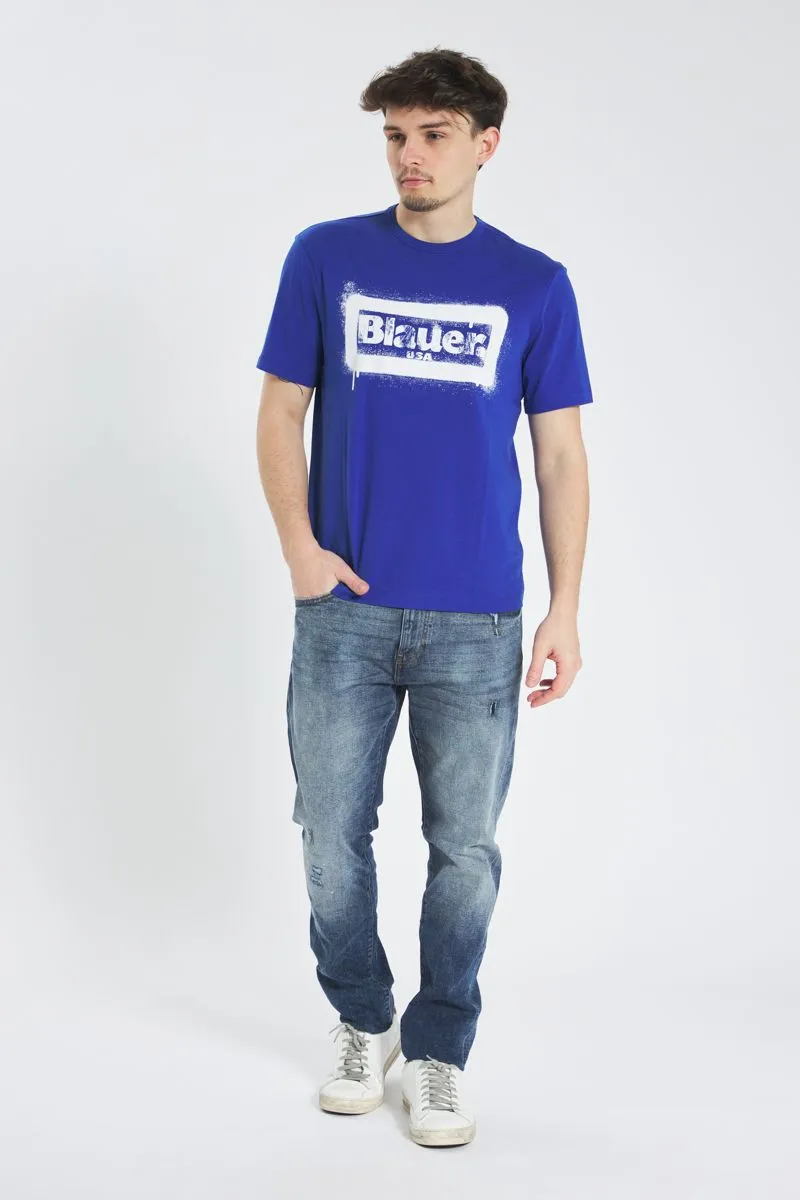 Tshirt Uomo Blu