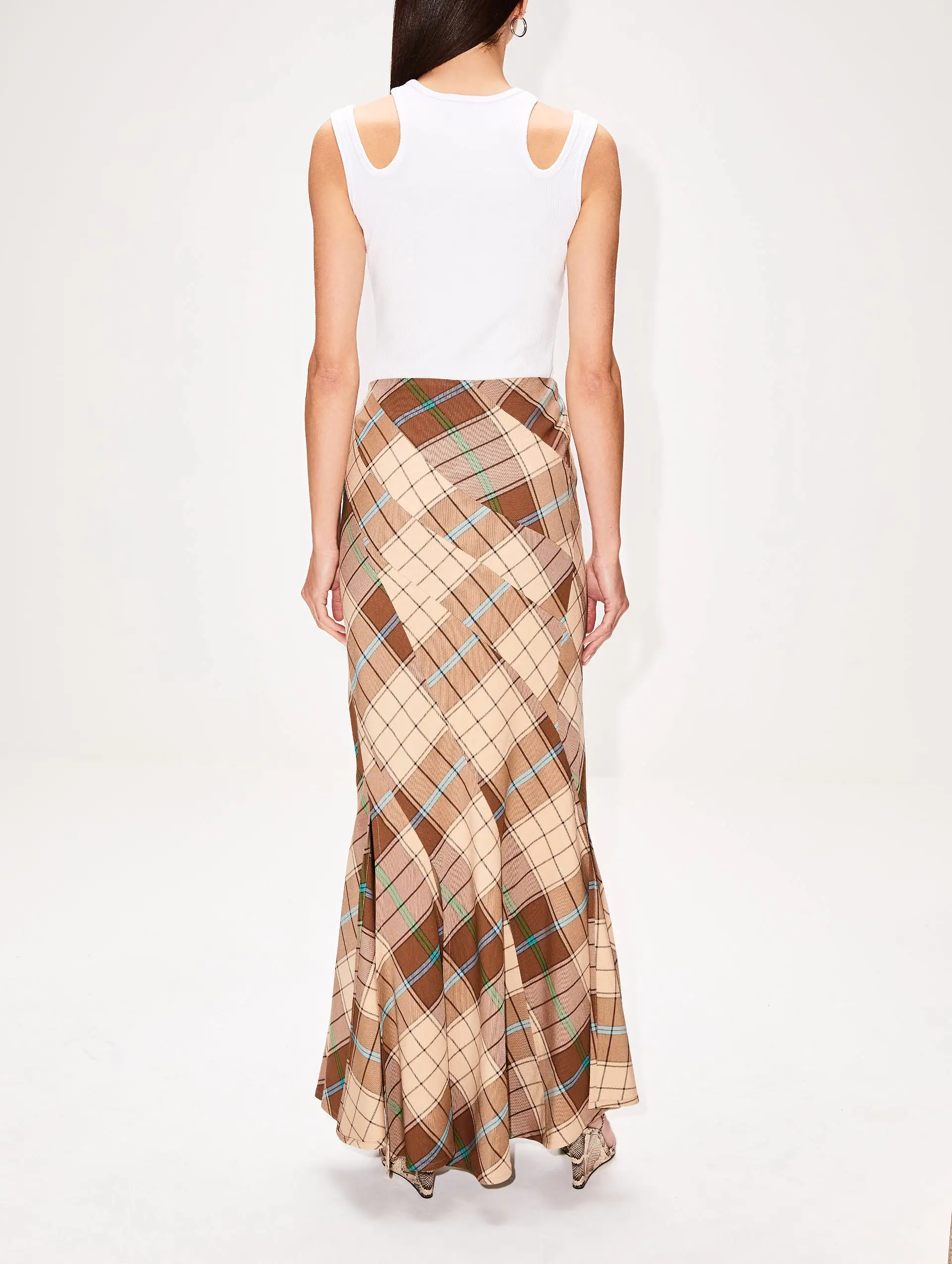 Twisted Maxi Skirt