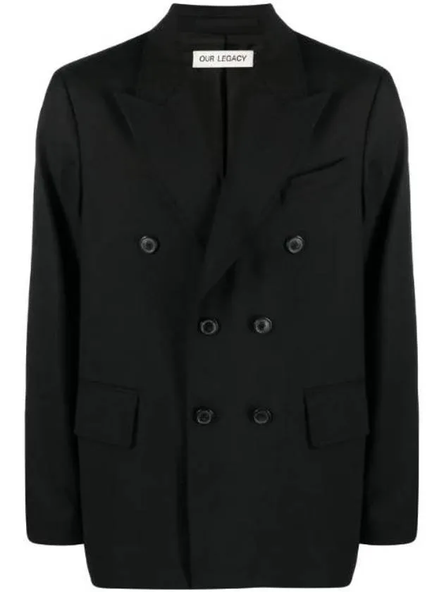 Unconstructed DB Blazer Jacket Black