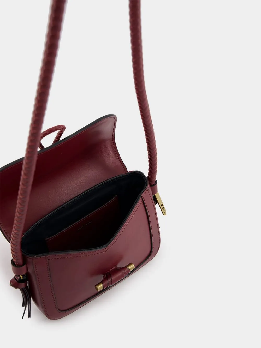 Vigo Flap Leather Crossbody Bag