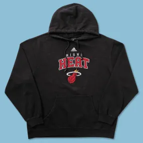 Vintage adidas Miami Heat Hoody XLarge