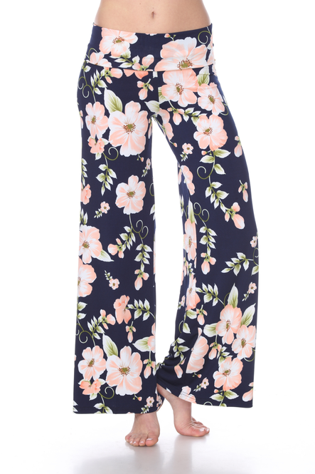 Women's Floral Palazzo Pants